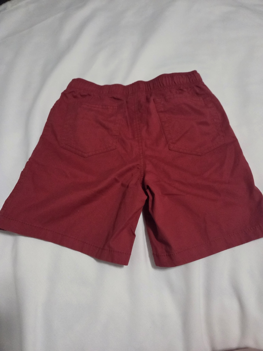Cat & Jack Deep Red Kids' Elastic-Waist Shorts